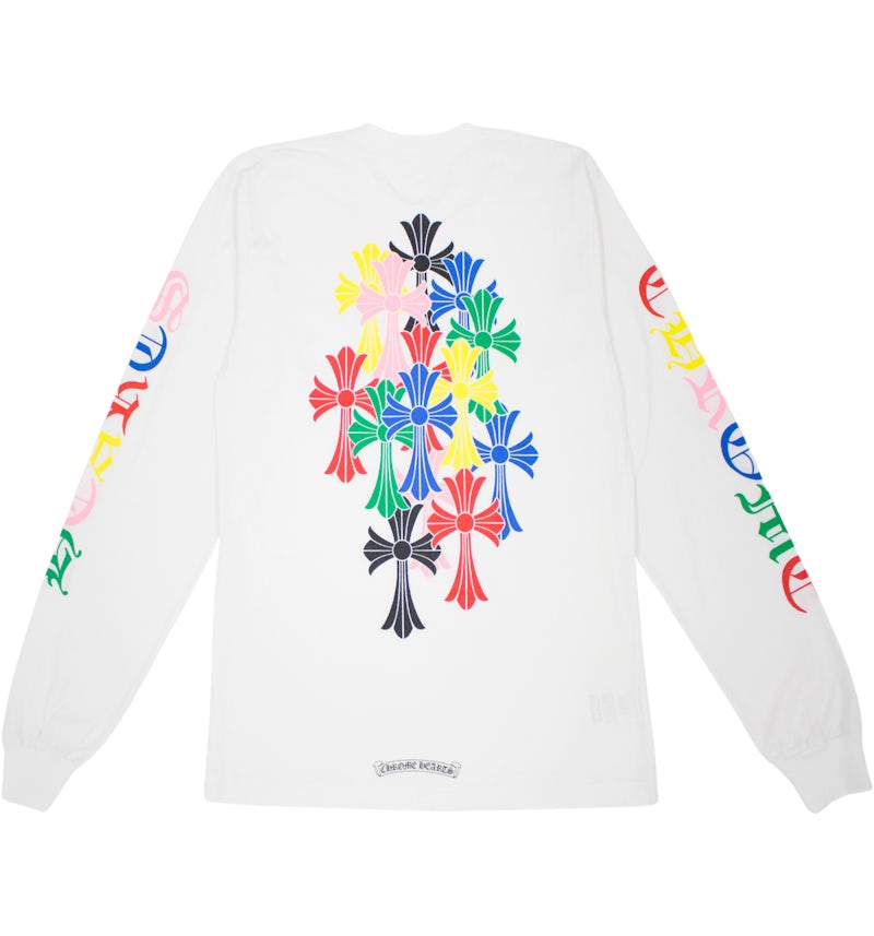 Chrome Hearts Multi Color Cross Cemetery L/S T-shirt