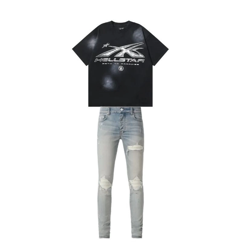 Hellstar-619-0302 + Amiri Jeans