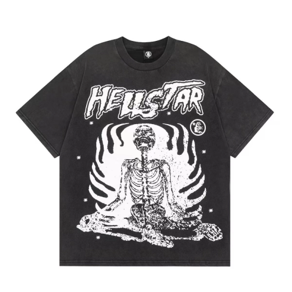 HellStar Inner Peace Tee + Hellstar Studios Flare Sweatpants Black