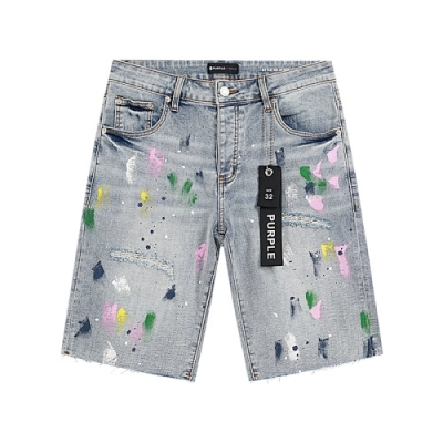 Purple Brand Denim Shorts PU510# 02