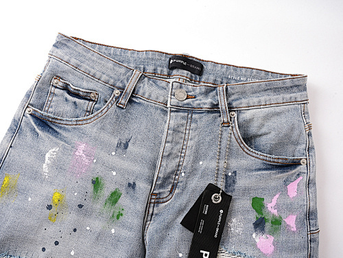 Purple Brand Denim Shorts PU510#