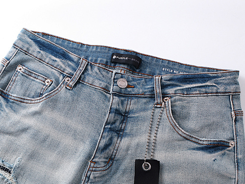 Purple Brand Denim Shorts PU515#