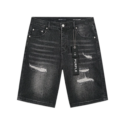 Purple Brand Denim Shorts PU519# 02