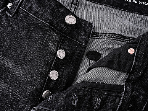 Purple Brand Denim Shorts PU519#