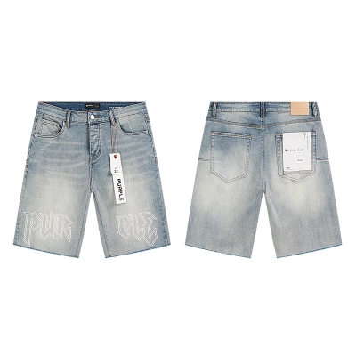 Purple Brand Denim Shorts PU527# 01