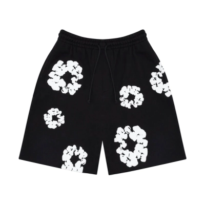Dior Alpha Slide Black 3 SH118YJR TOO853 H069 + Denim Tears The Cotton Wreath Shorts Black 02