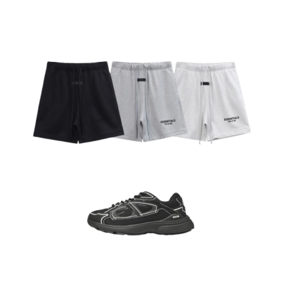 Dior B30 New Reflective 3SN27ZIR-16536 +Fear of God Essentials Shorts CX58 LC8893 01