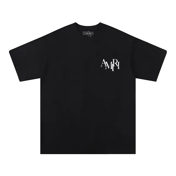 Amiri T-Shirt 677 + Amiri Black MX1 Jeans