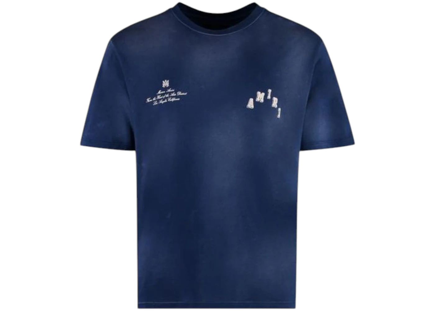 AMIRI Vintage Collegiate T-Shirt Dark Blue