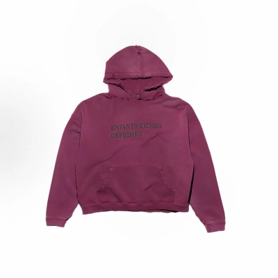 Enfants Riches Déprimés Classic Logo Hoodie 'Mud Red' 01
