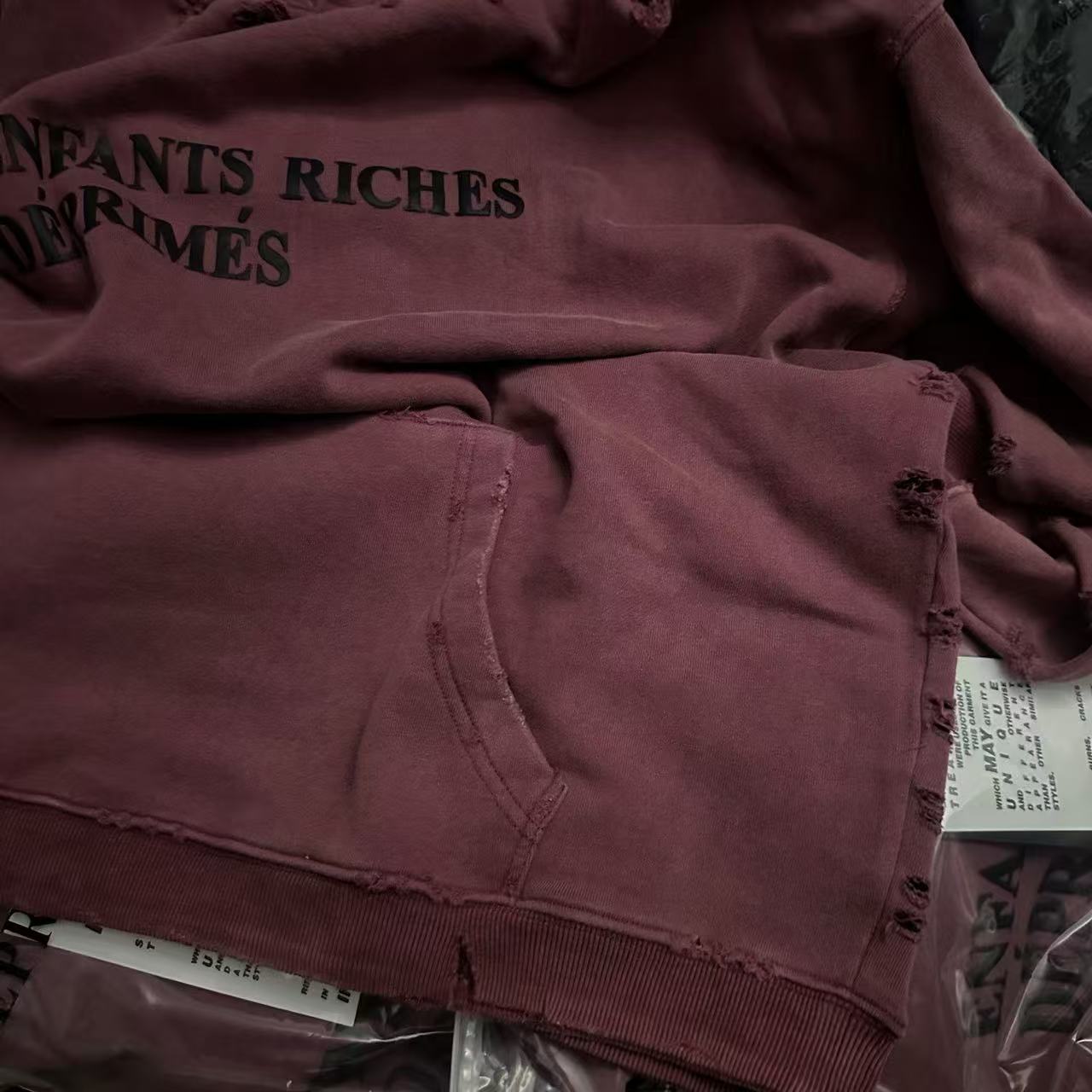 Enfants Riches Déprimés Classic Logo Hoodie 'Mud Red'