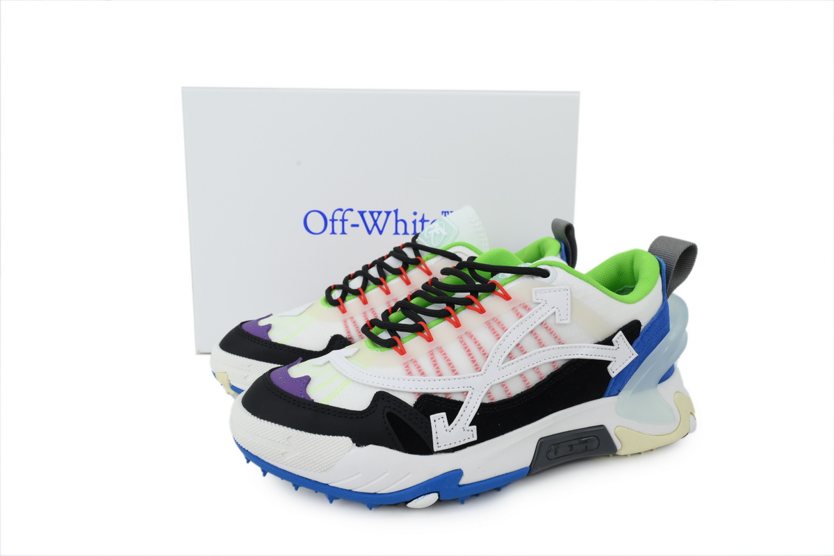 PK God Batch OFF-WHITE ODSY Fluorescent Green And White OMIA190S2 2FAB0 10145