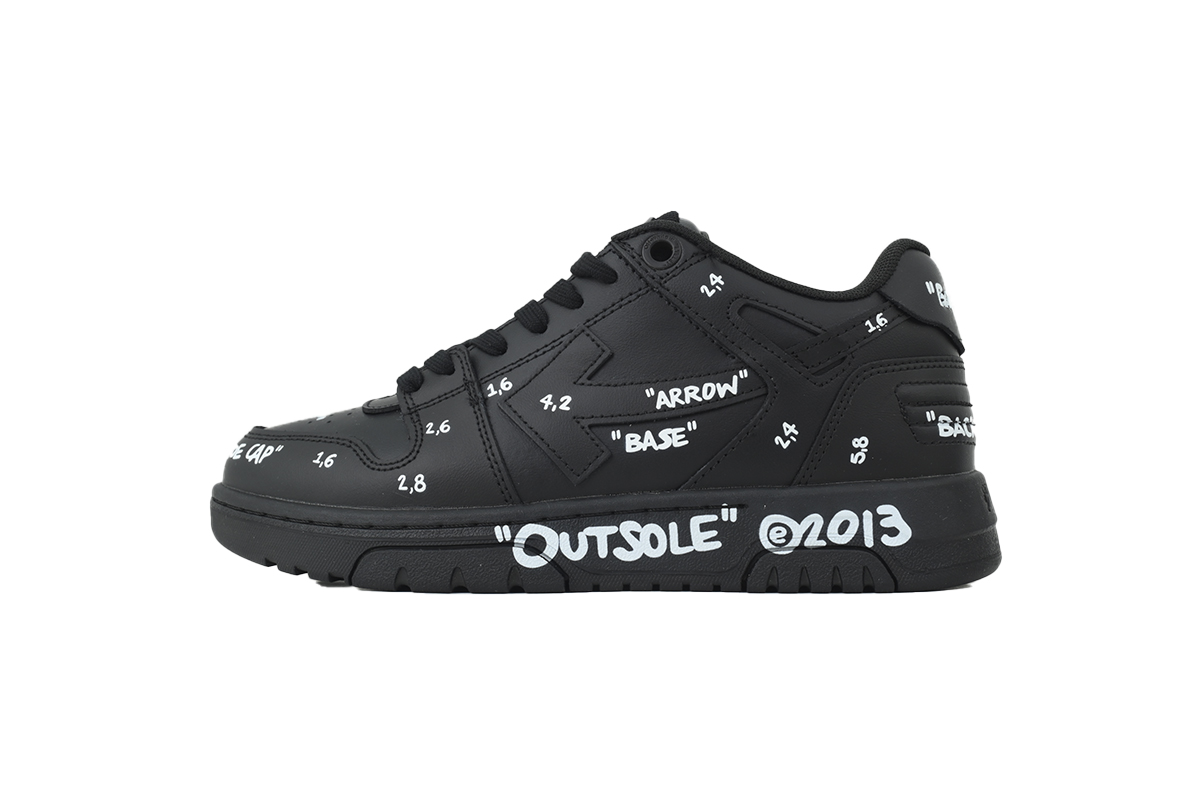PK God Batch OFF-WHITE Out Of Office White Black A OMIA189F 25LEA007 1001