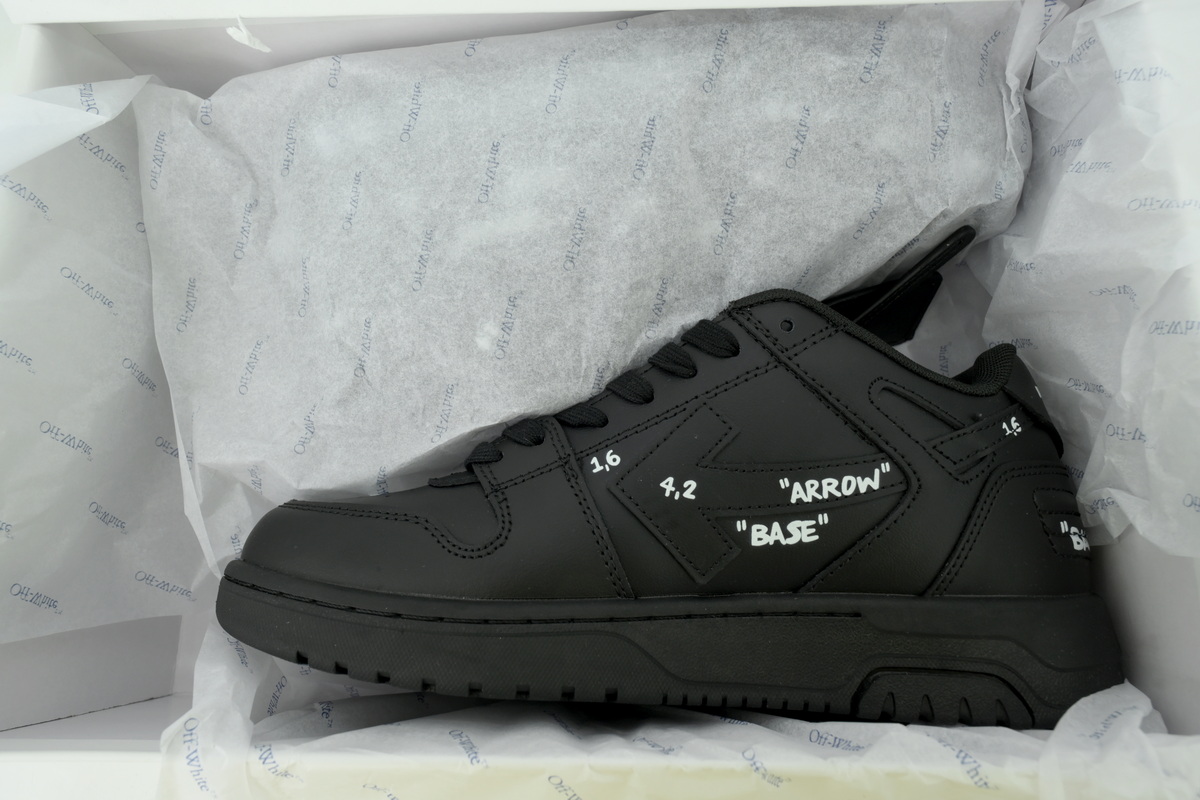 PK God Batch OFF-WHITE Out Of Office White Black A OMIA189F 25LEA007 1001