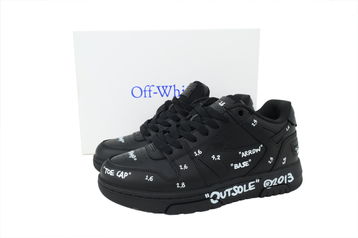 PK God Batch OFF-WHITE Out Of Office White Black A OMIA189F 25LEA007 1001