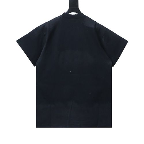 Balenciaga 23SS collaboration Manchester United dirty wash short-sleeved T-shirt