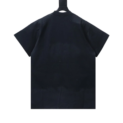 Balenciaga 23SS collaboration Manchester United dirty wash short-sleeved T-shirt 02