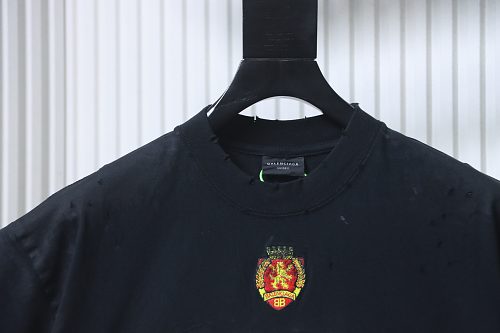 Balenciaga 23SS collaboration Manchester United dirty wash short-sleeved T-shirt