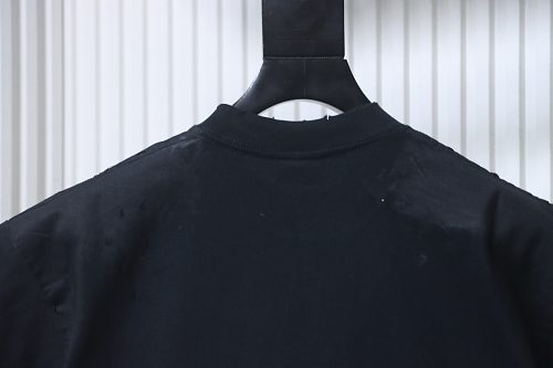Balenciaga 23SS collaboration Manchester United dirty wash short-sleeved T-shirt