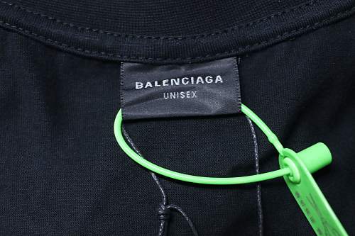 Balenciaga 23SS collaboration Manchester United dirty wash short-sleeved T-shirt