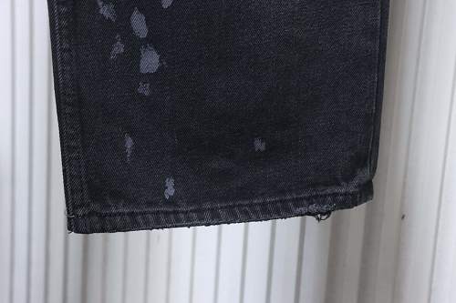 Balenciaga 25FW Distressed Jeans Black