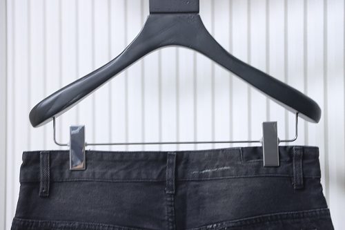 Balenciaga 25FW Distressed Jeans Black