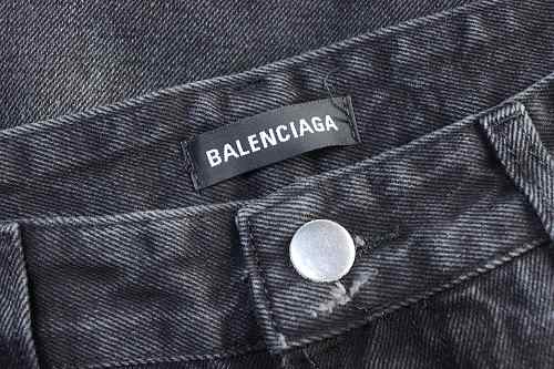 Balenciaga 25FW Distressed Jeans Black