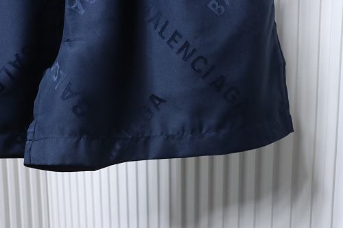 Balenciaga 25SS All-over Pattern Jacquard Shorts