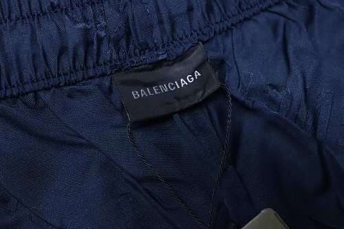 Balenciaga 25SS All-over Pattern Jacquard Shorts