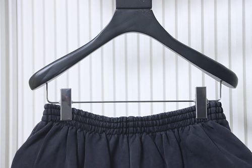 Balenciaga 25SS Embroidered Badge Shorts