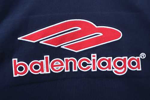 Balenciaga 26ss 3M Embroidered Manchester United Logo Short-Sleeve T-Shirt