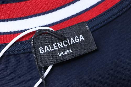 Balenciaga 26ss 3M Embroidered Manchester United Logo Short-Sleeve T-Shirt