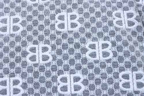 Balenciaga 26ss All-over BB Monogram Jacquard Short-sleeved Shirt