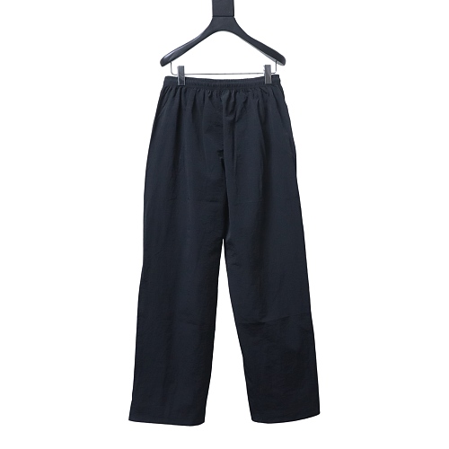 Balenciaga BLCG 26SS White Tape Print Tracksuit Pants