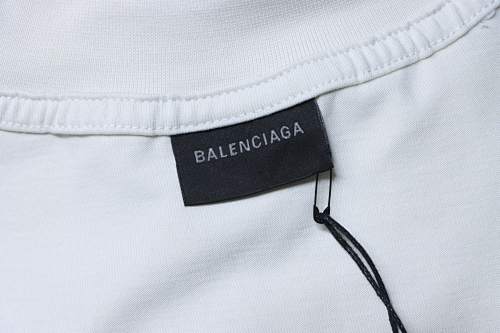 BALENCIAGA Los Angeles Night View Distressed Short-Sleeve T-Shirt