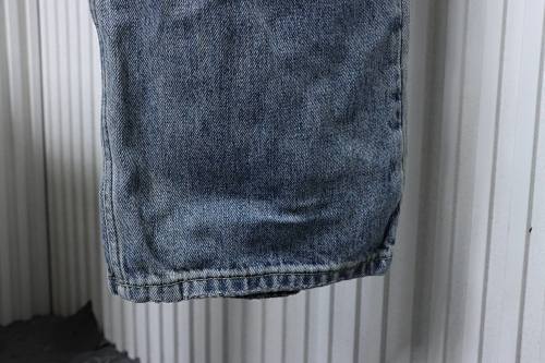 Balenciaga 25SS washed distressed jeans