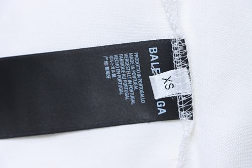 Balenciaga all-over letter print, direct-print breathable graffiti short-sleeved T-shirt