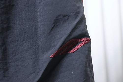 Balenciaga BLCG 26SS 3M Black and Red Embroidered Hooded Sweatpants