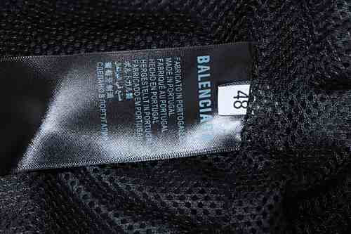 Balenciaga BLCG 26SS Front and Back Half-Ring Embroidered Tracksuit Jacket