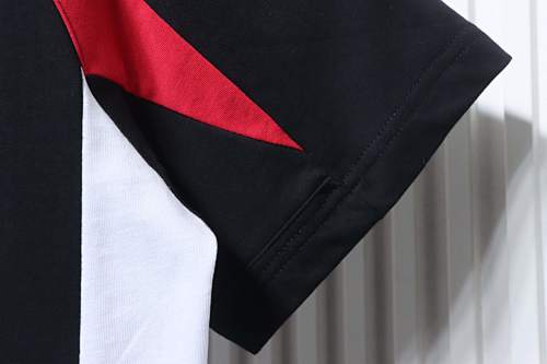 Balenciaga NBA collaboration oversized color-blocked short-sleeved T-shirt