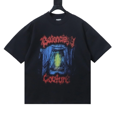 Balenciaga Window Light Art Print Short-Sleeve T-Shirt 01
