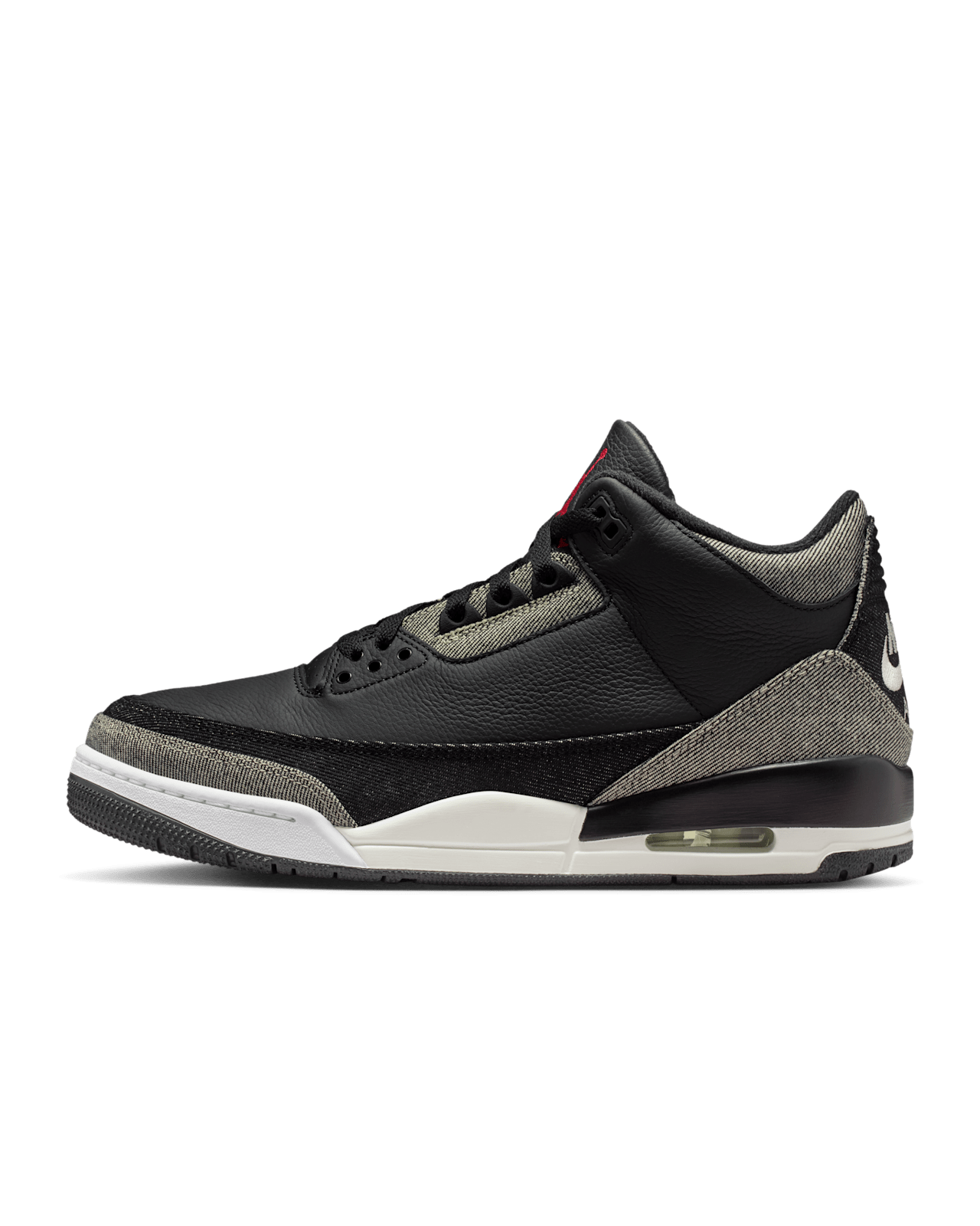 PK God Batch Air Jordan 3 x Levi's Black and White IR0914-400