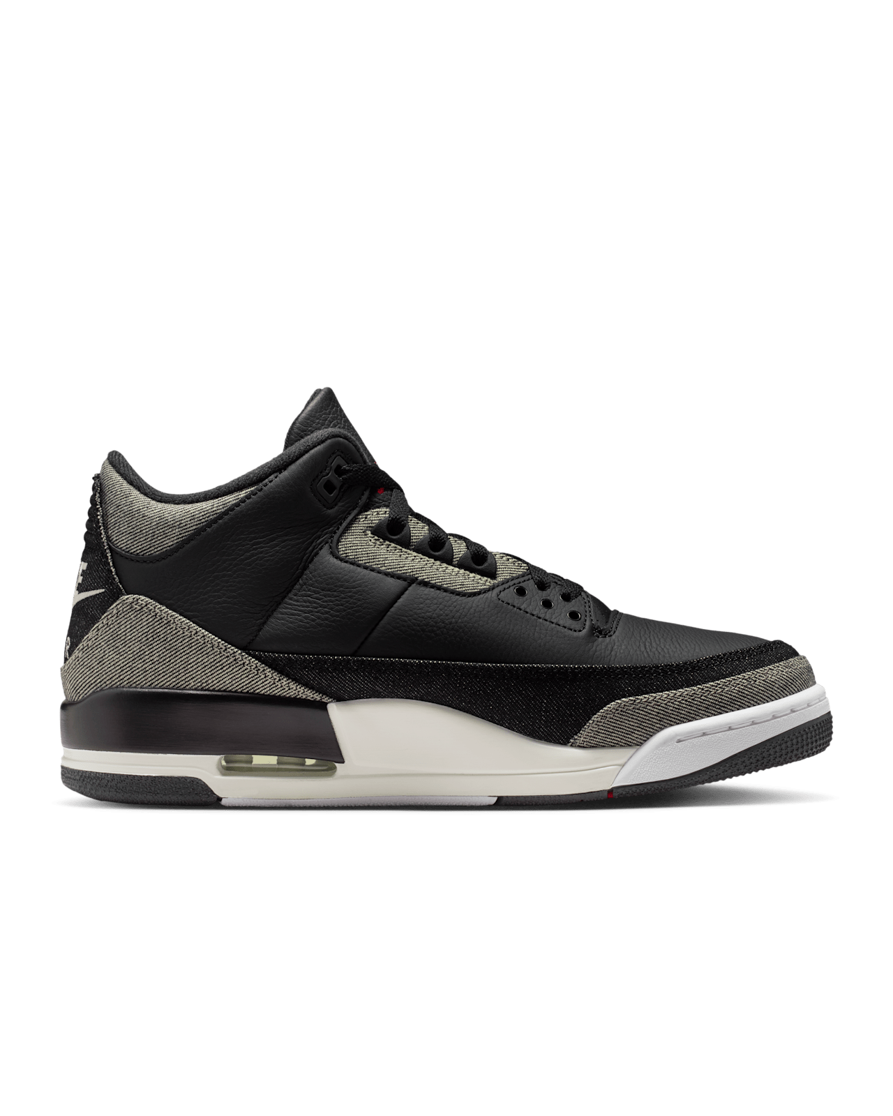 PK God Batch Air Jordan 3 x Levi's Black and White IR0914-400