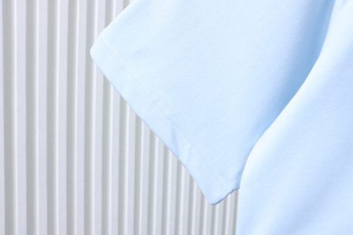 ALO 26SS Embroidered Logo Short-Sleeve T-Shirt Blue