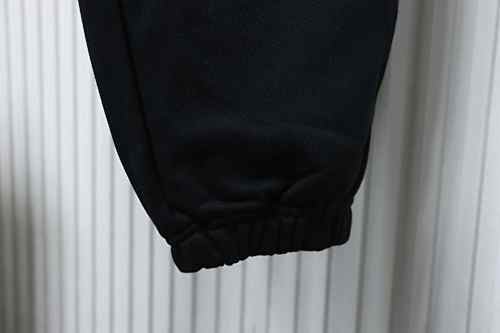 ALO Solid Color Embroidered Letter Cotton Pants