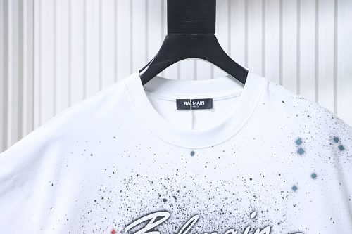 Balman 26SS Cosmic Starry Sky Graffiti Short-Sleeve T-Shirt