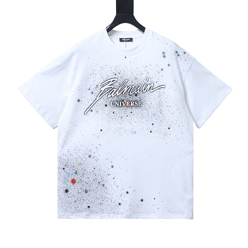 Balman 26SS Cosmic Starry Sky Graffiti Short-Sleeve T-Shirt