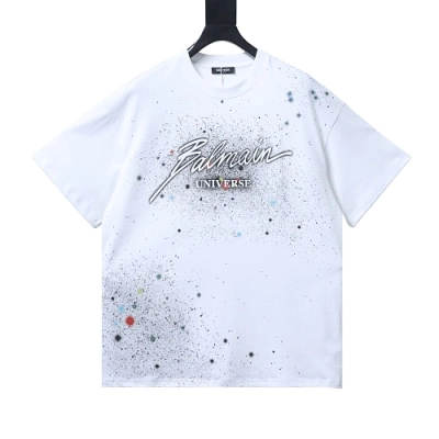 Balman 26SS Cosmic Starry Sky Graffiti Short-Sleeve T-Shirt 01