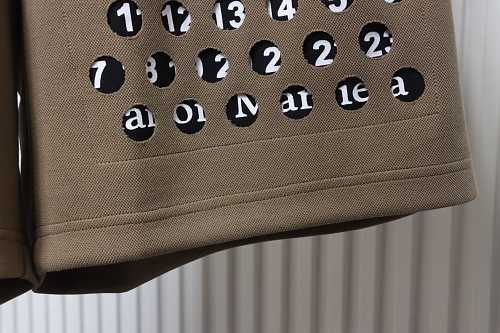 Maison Margiela 26SS Small Label Calendar Shorts
