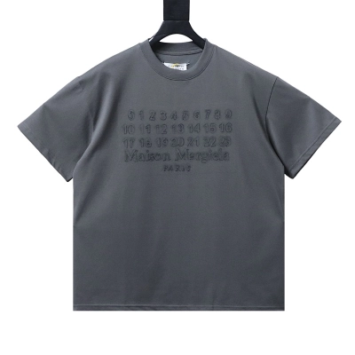 Maison Margiela M6 Embroidered Number T-shirt 01
